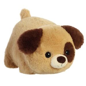 Cuddly Canine Plush Toy - Tan and Brown